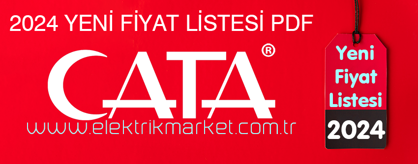 Cata Yeni Katalog Fiyat Listesi Yeni 2024